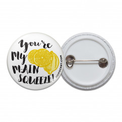 Main Squeeze Pinback Button